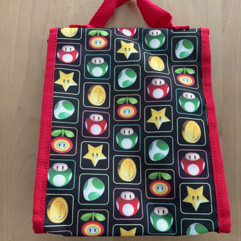 SUPER MARIO Kids Sneakers. Size 13. Good Condition. Comes With Matching Lunchbag - Picture 10 of 11